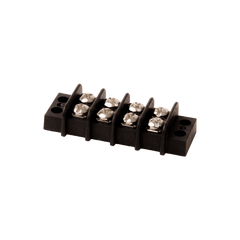 DiversiTech 6182 Terminal block, no. of positions 4, length (in) 2.16, width (in) .88, screw size 6-32, max. wire size 22-14  | Midwest Supply Us