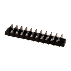 DiversiTech 6185 Terminal block, no. of positions 10, length (in) 4.41, width (in) .88, screw size 6-32, max. wire size 22-14  | Midwest Supply Us
