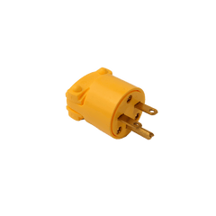 DiversiTech ED1711 Tandem handle plug, fits cord diameter .25in. - .60in., poles 2, wires 3, rating 15A - 250V  | Midwest Supply Us