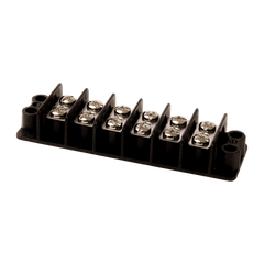 DiversiTech 6193 Terminal block, no. of positions 6, length (in) 4.34, width (in) 1.31, screw size 8-32, max. wire size 14-12  | Midwest Supply Us