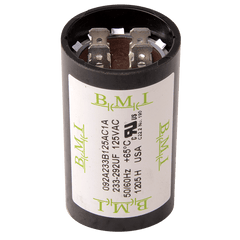 DiversiTech 233-292 Motor start capacitor, 110/125 VAC, 233-292µF, 1.437in.dia x 2.75in.h  | Midwest Supply Us