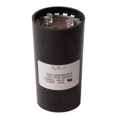 DiversiTech 17533 Motor start capacitor, 330VAC, 145-175µF, 2.062in.dia x 4.37in.h  | Midwest Supply Us