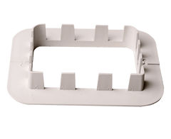 DiversiTech 230-WR4 SpeediChannel 4in. Wall Escutcheon Pack of 10 | Midwest Supply Us