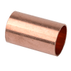 C172-0090 | Copper, Drain Coupling with Cap, 3/4in. OD, 5/8in. ID Pack of 25 | DiversiTech