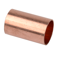 DiversiTech C172-0090 Copper, Drain Coupling with Cap, 3/4in. OD, 5/8in. ID  | Midwest Supply Us