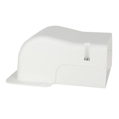 DiversiTech 230-WC4W SpeediChannel 4in. Wall Penetration Cover, White Pack of 10 | Midwest Supply Us