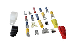 DiversiTech MB22 21 Compartmented Metal Box w/230 popular items including hi-temp and compressor terminals, nylon ties and clamps  | Midwest Supply Us