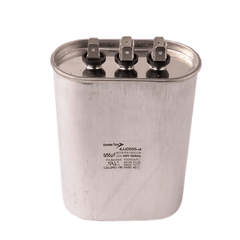 DiversiTech 4JJ0555 Motor run capacitor, 440V, oval, 55+5µF  | Midwest Supply Us