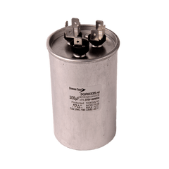 DiversiTech 3GR0335 Motor run capacitor, 370V, round, 35+3µF  | Midwest Supply Us