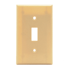 DiversiTech 625-2134V Single toggle cover, ivory with 1/2in. mounting screws Pack of 25 | Midwest Supply Us