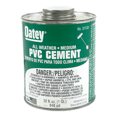 DiversiTech 530-31132 All Weather PVC Cement, 16 fl oz Pack of 24 | Midwest Supply Us