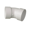5-321030 | 3 inch DWV 45 degree Elbow (H x H) Pack of 25 | DiversiTech