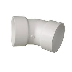 DiversiTech 5-321030 3 inch DWV 45 degree Elbow (H x H) Pack of 25 | Midwest Supply Us