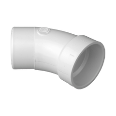 DiversiTech 510-D323020 2 inch DWV 45 degree Street Elbow (H x SPIG) Pack of 50 | Midwest Supply Us