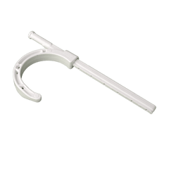 DiversiTech 515-J3000 3 inch x 9 inch DWV Swiveling J-Hook Pack of 25 | Midwest Supply Us