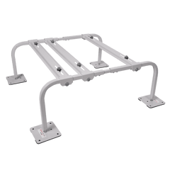 DiversiTech QSMS1205 12in Extra Wide Mini-Split Stand, Steel, 3 Arms  | Midwest Supply Us