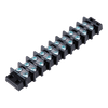 6195X | Terminal block, no. of positions 10, length (in) 6.59, width (in) 1.31, screw size 8-32, max. wire size 14-12 | DiversiTech
