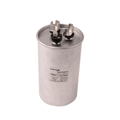 DiversiTech 4JR7550 Motor run capacitor, 440V, round, 50+7.5µF  | Midwest Supply Us