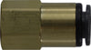 660806C | 1/2X3/8 (P-IN X FIP D.O.T. ADPT) COMPOSITE, Brass Fittings, DOT Composite Body Push-In, DOT Composite Body Push-In Female Connectoor | Midland Metal Mfg.
