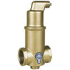 114JR | Air Separator Junior with 1/2 Inch Tap 1-1/4 Inch NPT Brass VJR125TM | Spirotherm Venting