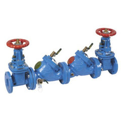 Watts 709LF-4 Backflow Preventer 709 4 Inch Cast Iron Dual Check Less Shut-Off 709LF-4 175 Pounds per Square Inch 33 to 110 Degrees Fahrenheit  | Midwest Supply Us