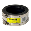 3000-43 | Coupling Proflex Shielded 4 x 3 Inch Cast Iron to Plastic/Steel/E x tra Heavy | Fernco