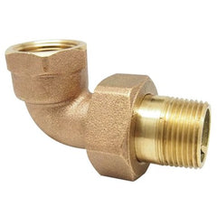 Red White Valve 9150F-12 Union Elbow 90 Degree Radiator 1/2 Inch Bronze FNPTxMNPT  | Midwest Supply Us