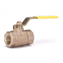 Milwaukee Valves BA400-112 Ball Valve Bronze 1-1/2 Inch Thread 2 Piece Full Port  | Midwest Supply Us