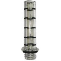 Oil Equipment Manufacturing 16495 Gauge Vial King Level Indicator with Gasket Glass Scully Gauge  | Midwest Supply Us
