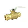 UPBA480S-12 | Ball Valve Ultra Press 1/2 Inch Press Ball and Stem Full Port Lead Free Brass Stainless Steel | Milwaukee Valves