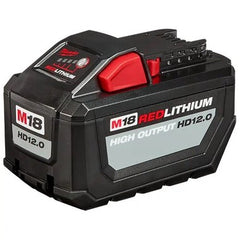 Milwaukee 48-11-1812 Battery Pack M18 Redlithium HD12.0 3.38W x 3.89H x 5.99D Inch  | Midwest Supply Us