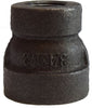 69447 | 1 1/2 X 1/2 300 PD BLK MALL RED. CPL, Nipples and Fittings, Extra Heavy 300# Malleable Iron, Black Reducing Coupling | Midland Metal Mfg.