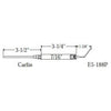 E5-188P | Igniter Set of 2 with 6 Inch Insulator 9/16 x 8-1/8 Inch for Carlin Burners E5-188P | Westwood Products