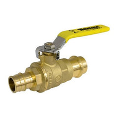 Webstone H-80332W Ball Valve Lead Free Brass 1/2 Inch Press x PEX F1960 with Adjustable Packing Gland  | Midwest Supply Us