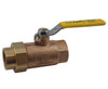 7030301 | Bronze 2 Piece Ball Valve with Standard Configuration 1/2