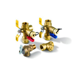 Navien Boilers & Water Heaters 30012581A Valve Kit Plumb Easy with PRV Lead Free 3/4 Inch  | Midwest Supply Us