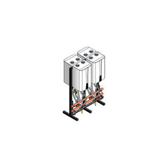 Navien Boilers & Water Heaters 30019042A Manifold Ready-Link NPE 4BB 48L x 16W x 16H Inch  | Midwest Supply Us