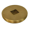 CPC-300 | Cleanout Plug Countersunk Square Head 3 Inch Brass | Matco-Norca