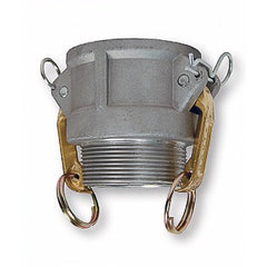 Dixon G200-B-AL Coupler Global B with Brass Handles Aluminum 2" FemalexMale NPT  | Midwest Supply Us