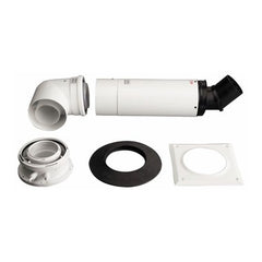 Bosch 7738003218 Concentric Vent Horizontal Up and Out 38 x 8 x 8 Inch Polypropylene  | Midwest Supply Us