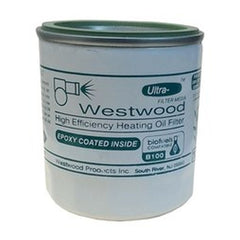 Westwood Products F100-10B Filter Element Replacement High Efficiency Spin-On for B100 Fuel Oil Filtration System  | Midwest Supply Us