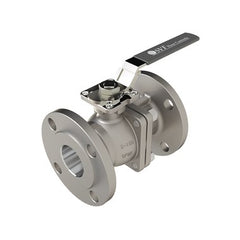 Svf Valves B41D4466ATRF-1 Ball Valve B41D Class 150 ISO 1 Inch Flanged Raised-Face Carbon Steel Full Port Latch Lock PTFE  | Midwest Supply Us