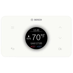 Bosch 8733952994 Programmable Thermostat BCC50 Connected Control 24 Volt 2 Stage 7 Day Compatible with Google and Alexa  | Midwest Supply Us