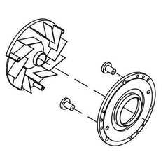 Burnham Boilers 104620-03 Blower Kit Inlet Set for ALP210 EBM  | Midwest Supply Us