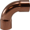77145 | 3/4 90 LONG TURN ELL C X C, Nipples and Fittings, Wrot Solder Joint, 90 Degree Long Turn Ell C x C | Midland Metal Mfg.