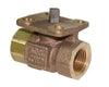 77D14501E | Full Port Bronze 2 Piece Ball Valve with Standard Configuration 1