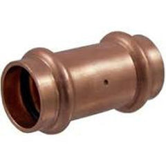 Nibco PC600DS-12 Coupling 1/2 Inch Wrot Copper Press x Press PC600-DS  | Midwest Supply Us