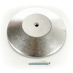 Pasco 1798-SS Cover Plate 6 Inch Stainless Steel Dome for Cleanout  | Midwest Supply Us