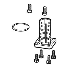 Mcdonnell Miller 340700 Basket Strainer SA37-38 for Series 851-S Make-Up Water Feeders  | Midwest Supply Us