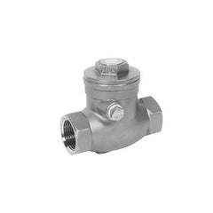 Svf Valves 60SSTH-12 Check Valve 60SSTH 1/2 Inch 316 Stainless Steel Swing Threaded 200 WOG  | Midwest Supply Us